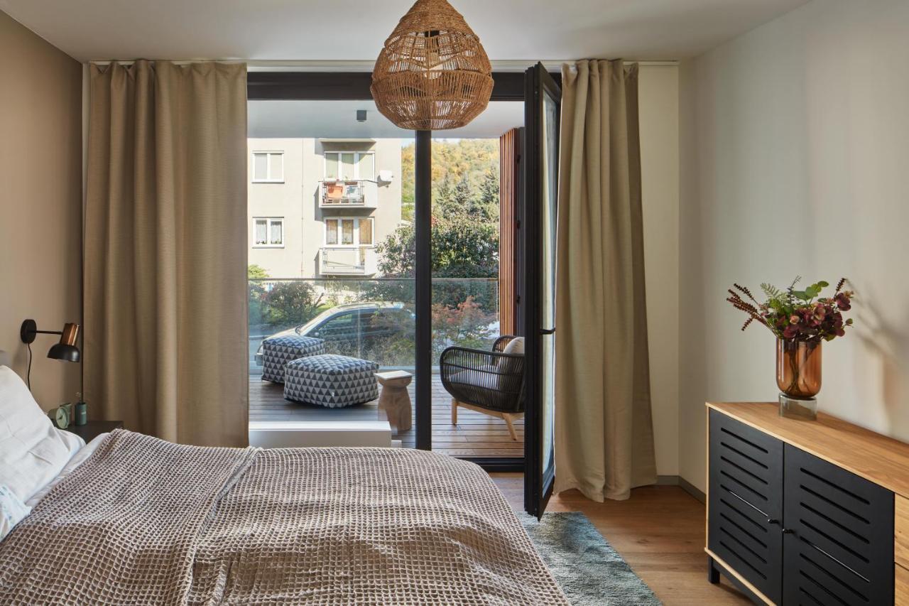 Prague Days - Stylish Apartments With Terrace - Parking - Quiet Area Eksteriør bilde