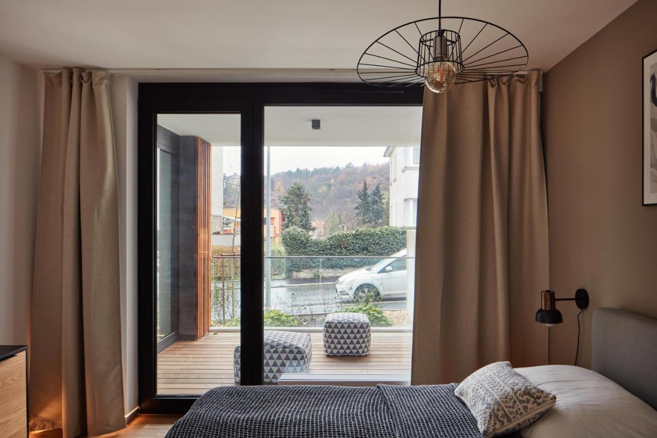 Prague Days - Stylish Apartments With Terrace - Parking - Quiet Area Eksteriør bilde